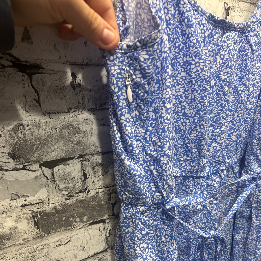 NWT J. Crew Blue Midi Dress Size 6 - Picture 8 of 15